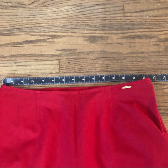 St. John Sport Essentials Red Suit Pants Size 6 - Picture 5 of 8